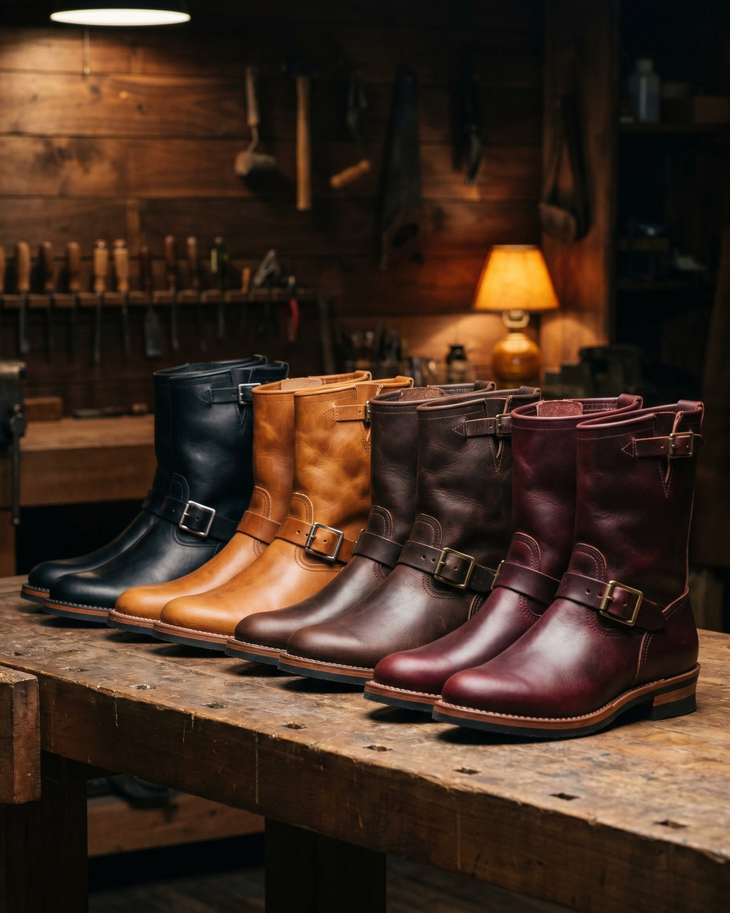 Lapo Botas Engineer de Cuero Vegano