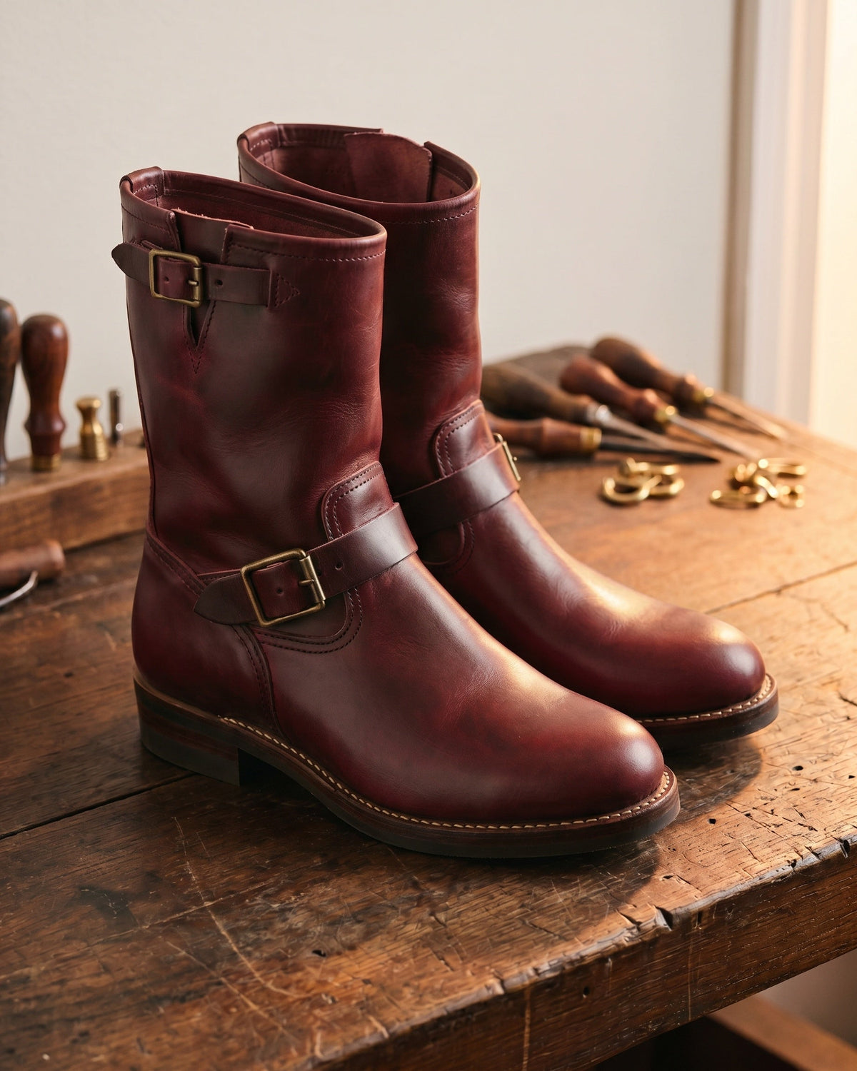 Lapo Botas Engineer de Cuero Vegano
