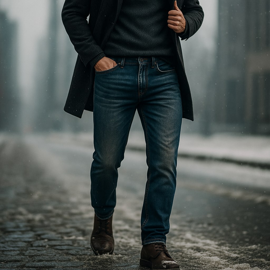 Lodovico Jeans de Denim Entallados