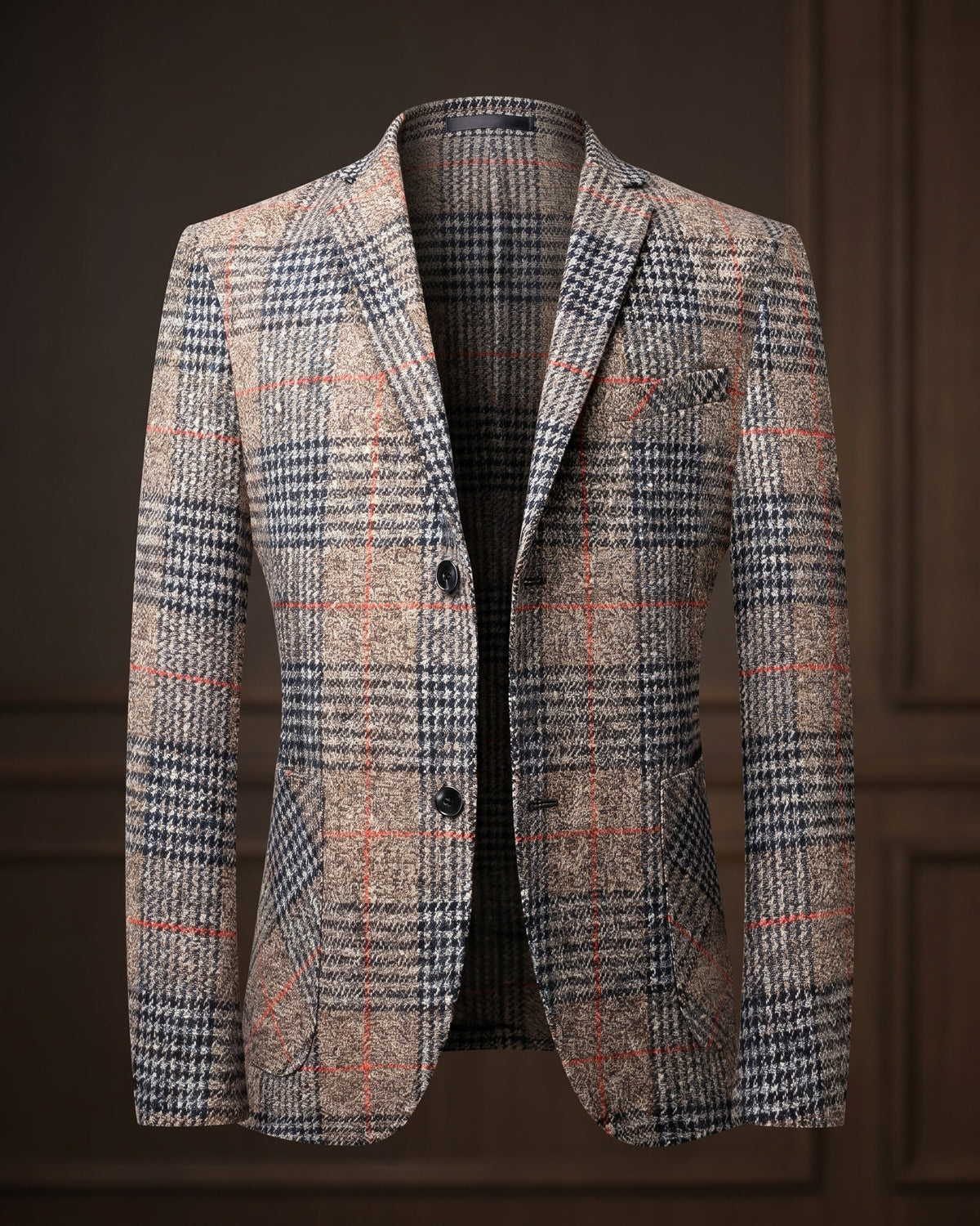 Cesare Blazer de Cuadros Glen