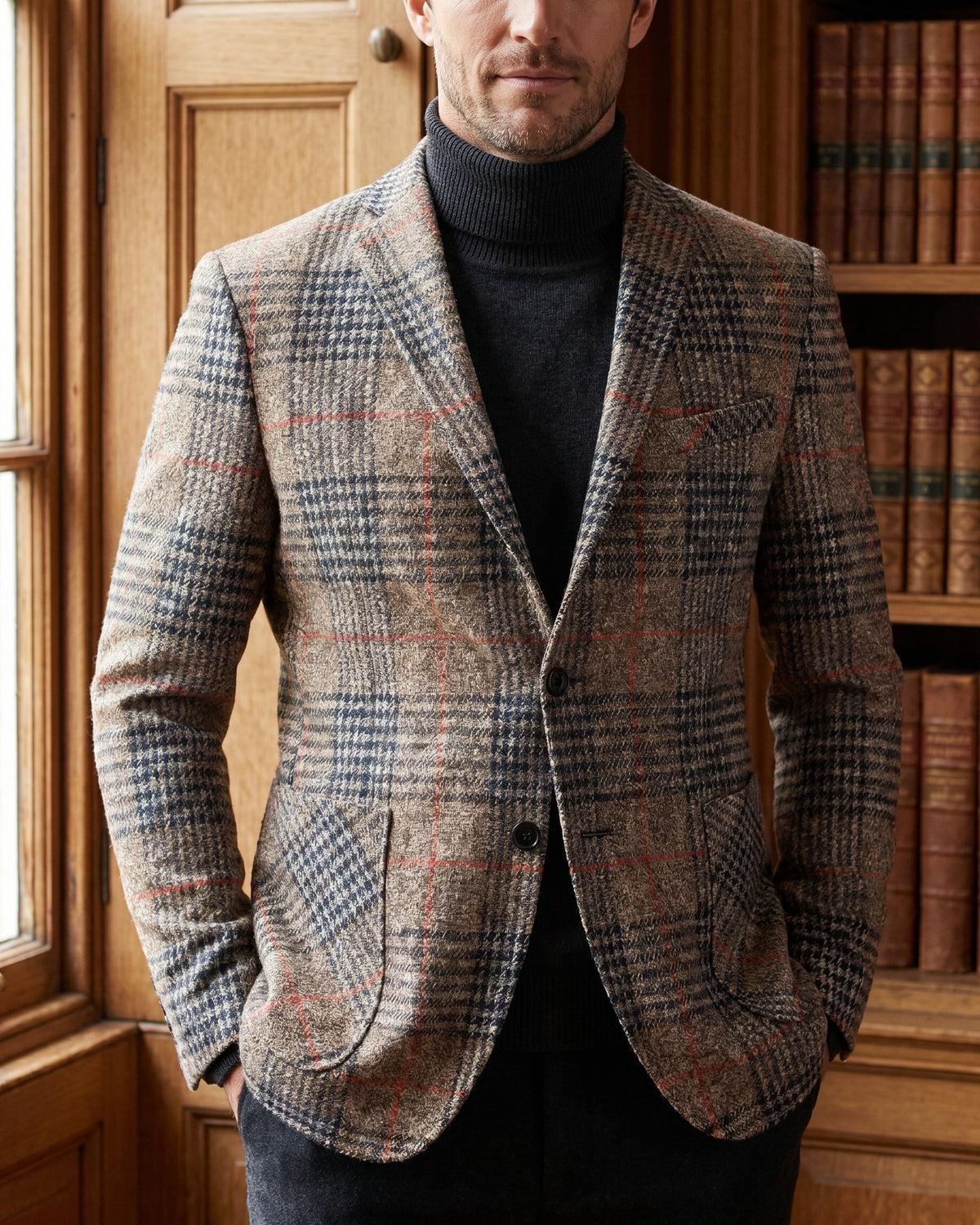 Cesare Blazer de Cuadros Glen