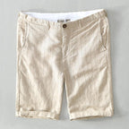 Massimiliano Shorts de Lino a Rayas