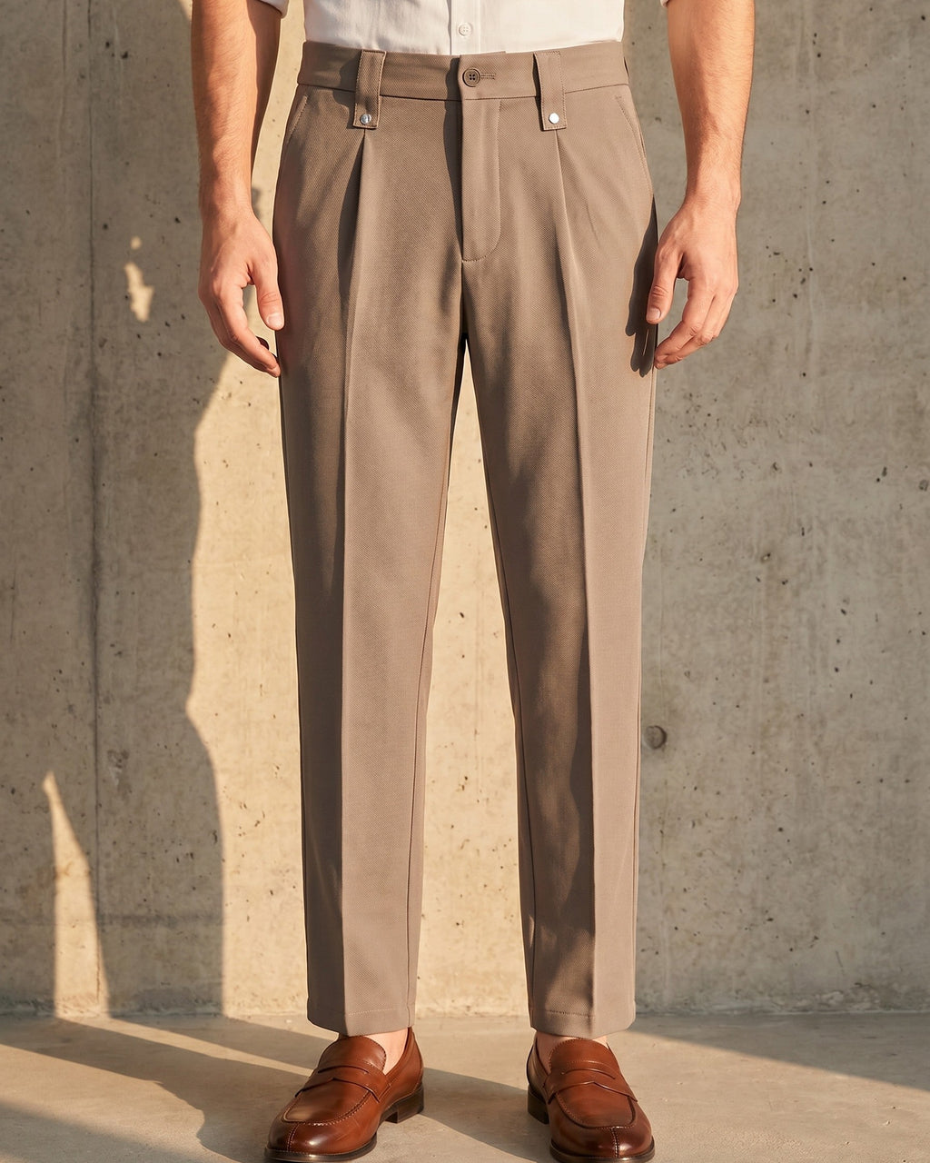 Nino Pantalones con Pliegues