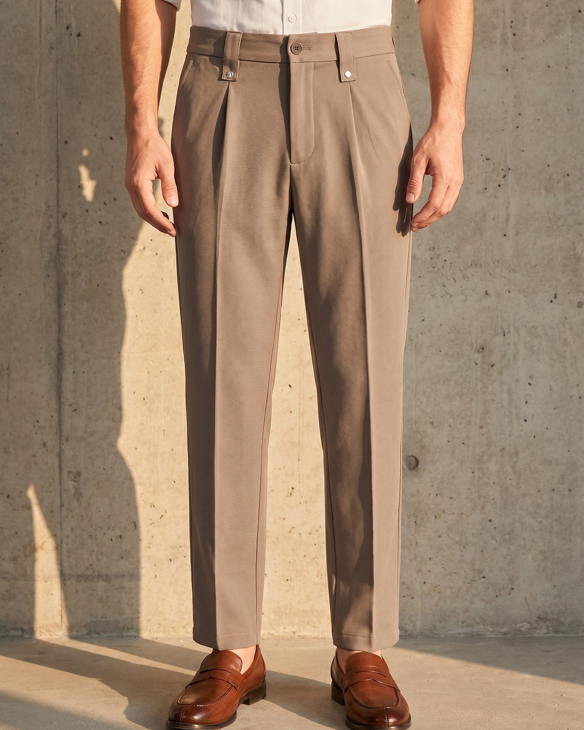 Nino Pantalones con Pliegues