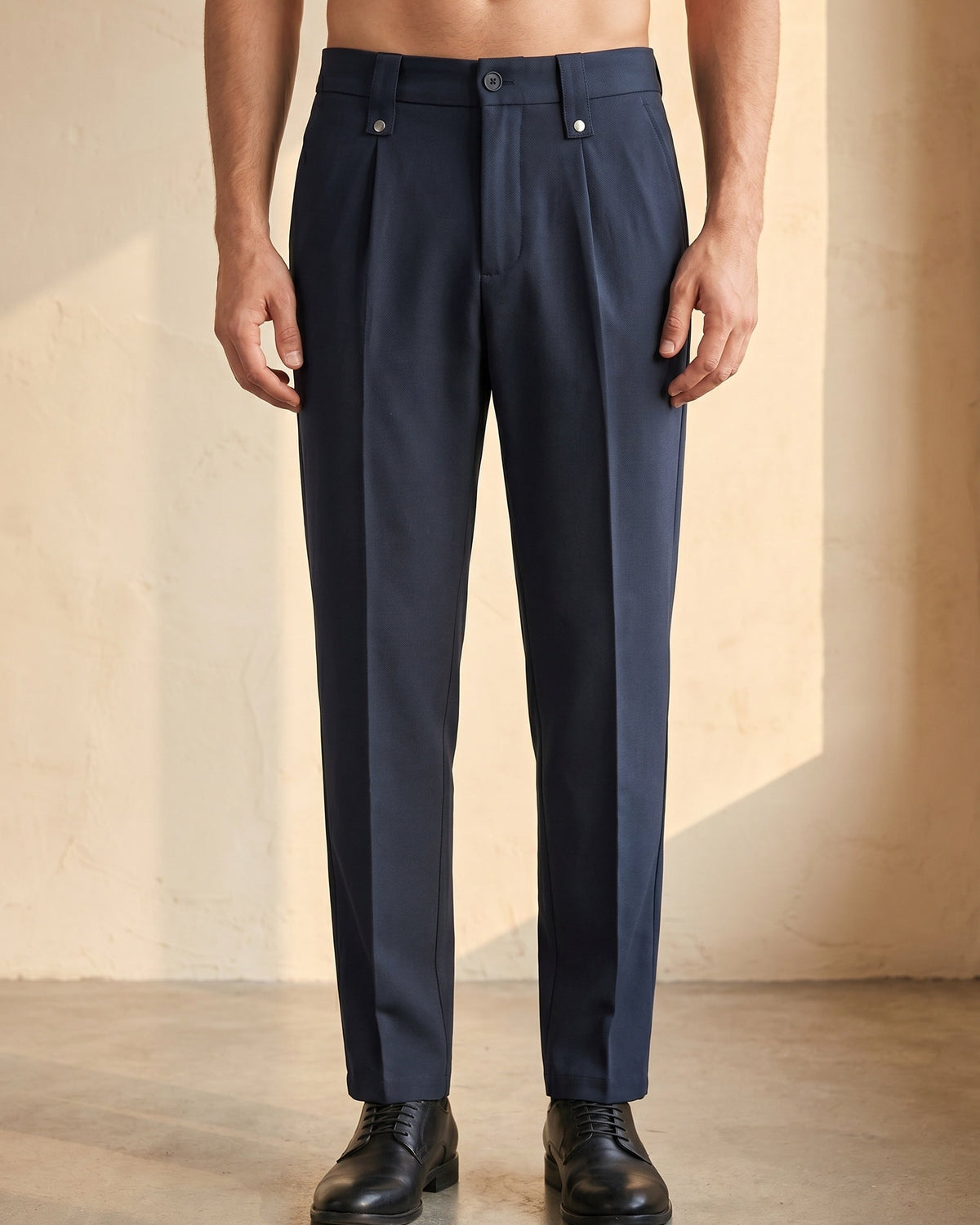 Nino Pantalones con Pliegues