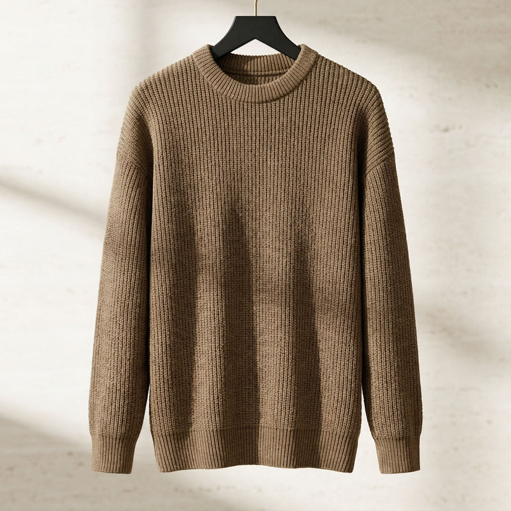 Marco Sweater de Punto Acanalado