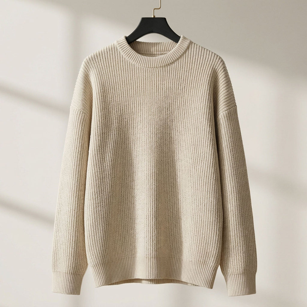 Marco Sweater de Punto Acanalado