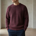 Marco Sweater de Punto Acanalado