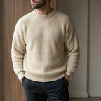 Marco Sweater de Punto Acanalado