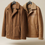 Salvatore Campera de Cuero Reversible Forrada