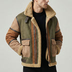 Salvatore Campera de Cuero Forrada de Borrego