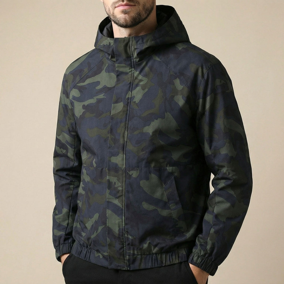 Alberto Campera Impermeable con Capucha