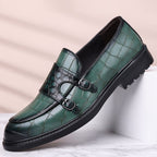 Orazio Mocasines de Cuero con Hebilla