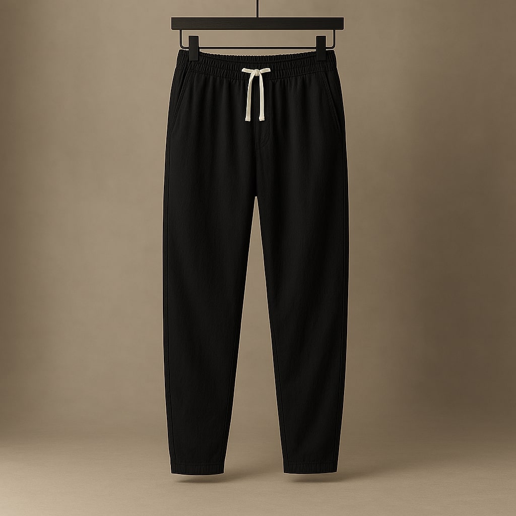Oscar Pantalón Casual de Algodón con Cordón