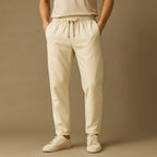 Oscar Pantalón Casual de Algodón con Cordón