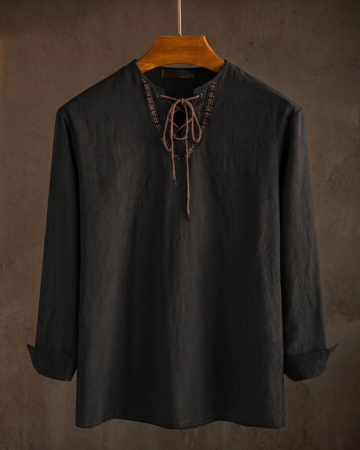 Romano Camisa de Lino Mezcla de Algodón