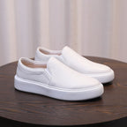 Nico Zapatillas de Cuero sin Cordones