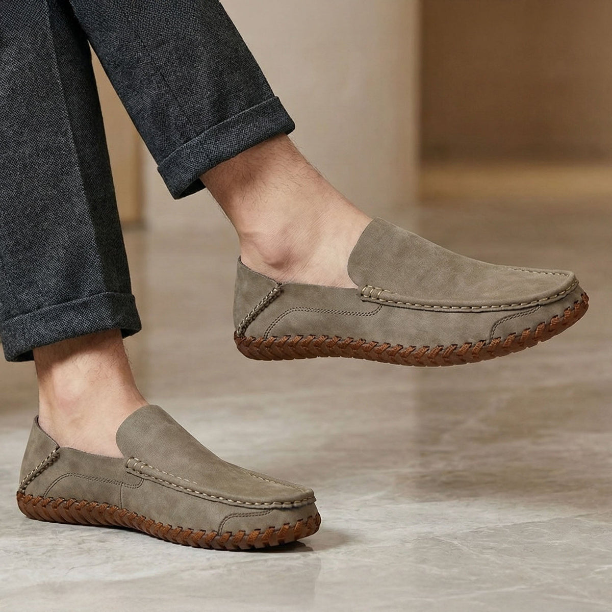 Sandro Mocasín Casual de Cuero