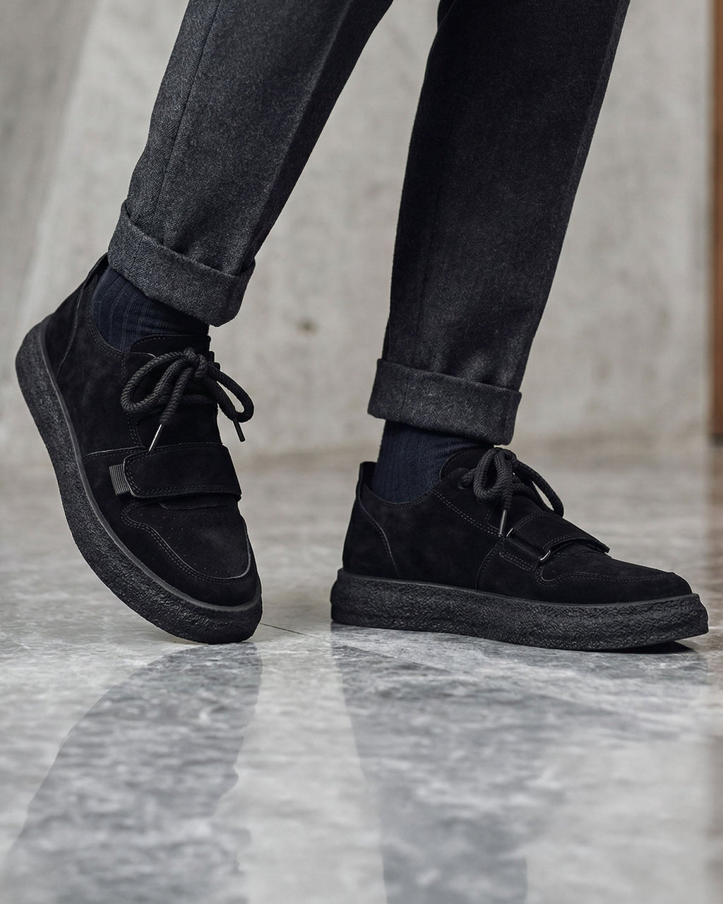 Marco Zapatillas de Gamuza