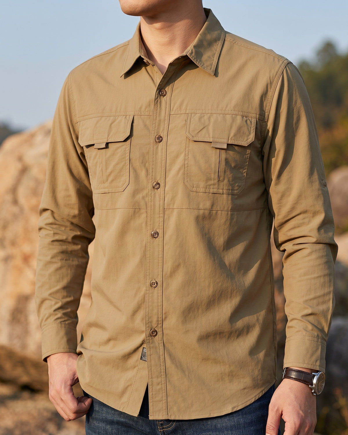 Ubaldo Camisa Utilitaria Casual